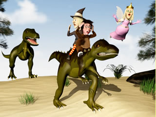 Dinosaur Race